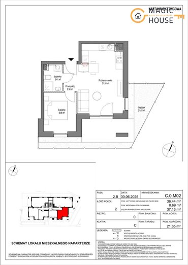 mieszkanie na sprzedaż 36m2 mieszkanie Gdańsk, Zaspa, Leszczyńskich