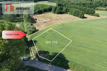 Działka budowlana 1211 m² w Kęsowie z warunkami zabudowy działka Kęsowo