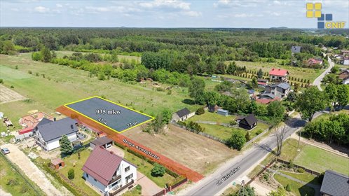 Działka budowlana 935 m² w Cisie, spokój i natura - polecam! działka Cisie, Cisie