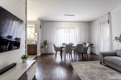 Dwustronne 82,5 m² z ogrodem, garażem i tarasem mieszkanie Warszawa, Wilanów, Kazachska