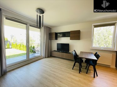 Wynajmę jasne 40 m² mieszkanie z tarasem i ogródkiem w Warszawie mieszkanie Warszawa, Białołęka Kobiałka, Claudia Monteverdiego
