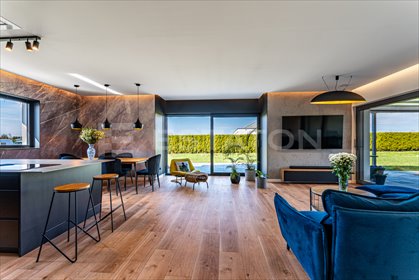 Nowoczesny dom z inteligentnym systemem i energooszczędnością dom Trzciana