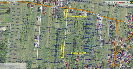 działka na sprzedaż 620m2 działka Dąbrowa Górnicza, Jaskółcza