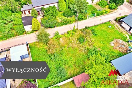 Na sprzedaż działka 500 m² w Choceńiu z mediami działka Choceń