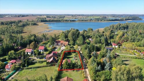 Działka 908 m2 z domkiem - Mazury, blisko jeziora działka Sterławki Małe
