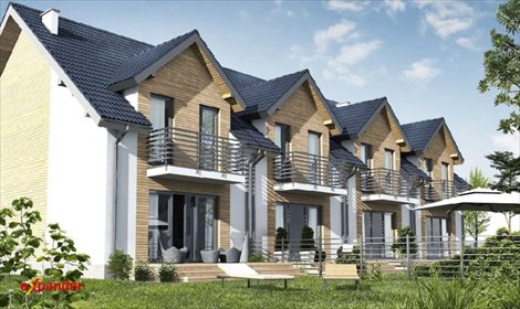 Nowoczesny dom z ogrodem przy lesie, 155 m², garaż dom Brzezina, Leśnica, Bolesława Chrobrego