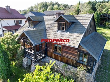 Urokliwy dom z bali z widokiem na góry (175 m², garaż) dom Klonów