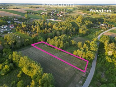 działka na sprzedaż 2100m2 działka Pliszczyn
