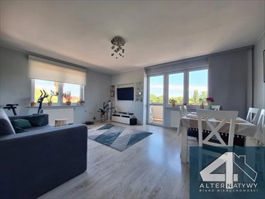 Do sprzedania przestronne 2-pokojowe mieszkanie 59 m² z balkonem mieszkanie Bełchatów, Budryka