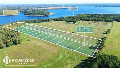 Sprzedam działki 2002 m² z dostępem do jeziora Wierzchowo działka Wierzchowo