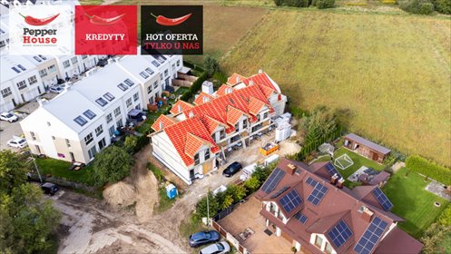 Polecam nowoczesny segment 113,4 m² z ogrodem w Rumii dom Rumia