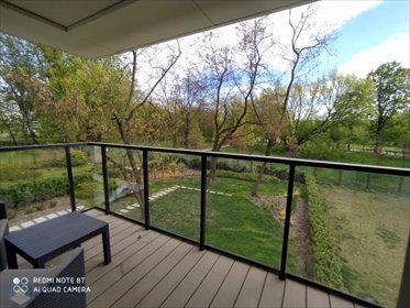 Ekskluzywny apartament z widokiem na park i jeziorko, 50 m2 mieszkanie Warszawa, Praga Południe, Kamionek, Stanisława Augusta