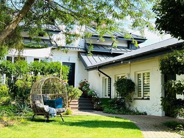 Dom 380 m2 z ogrodem, pod działalność lub rodzinę dom Łomianki, Gościńcowa