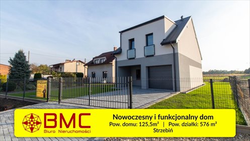 dom na sprzedaż 126m2 dom Strzebiń, 1 Maja