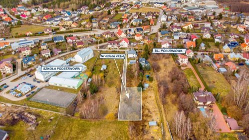 działka na sprzedaż 1196m2 działka Księżyno, Południowa