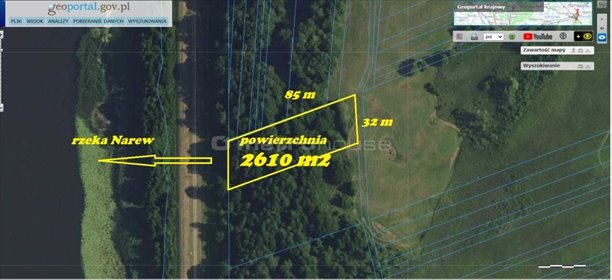 działka na sprzedaż 11748m2 działka Łacha, Księcia Witolda