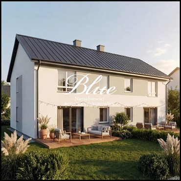 Nowoczesny dom bliźniak 97 m², podwyższony standard dom Wołczkowo