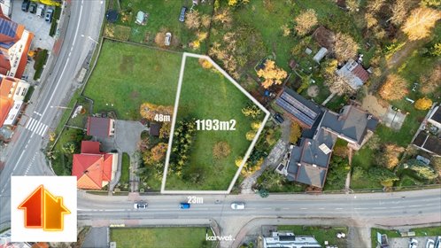 Działka 1193 m² z mediami i szerokimi możliwościami rozwoju działka Rogów, Czyżowicka