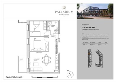 Przestronne 3-pokojowe mieszkanie w Bielawach, 49,91 m2 mieszkanie Bydgoszcz, Bielawy, Ignacego Paderewskiego