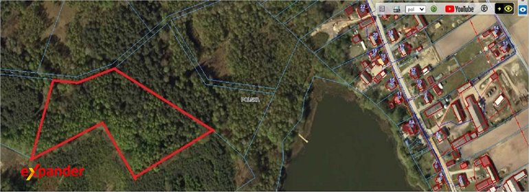 Polecam działkę rolną 14 902 m² blisko jeziora w Klonowie działka Klonowo