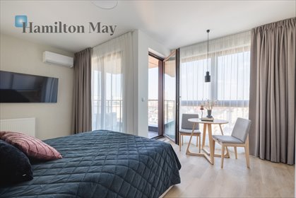 Nowoczesne studio 36 m² z balkonem i klimatyzacją - polecam! mieszkanie Kraków, Krowodrza, Juliusza Lea