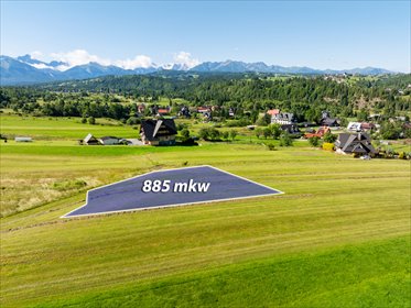 działka na sprzedaż 885m2 działka Czarna Góra