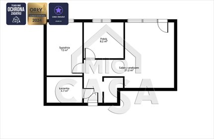 mieszkanie na sprzedaż 54m2 mieszkanie Reda, Morska
