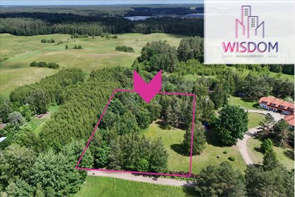 Działka 3048 m² z lasem, prąd (Wymój, blisko Olsztyna) działka Wymój