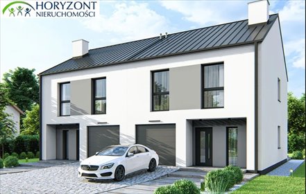 Polecam nowoczesny bliźniak 135m² z garażem w Pępowie dom Pępowo