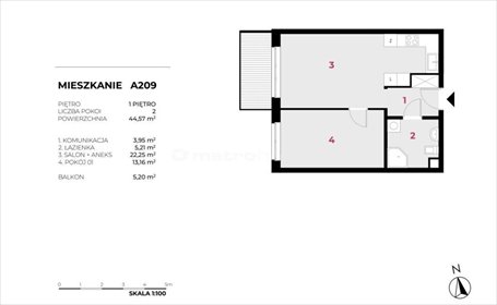 mieszkanie na sprzedaż 45m2 mieszkanie Warszawa, Wesoła