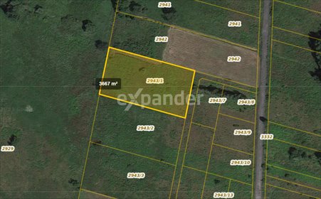 działka na sprzedaż 3672m2 działka Niegowoniczki