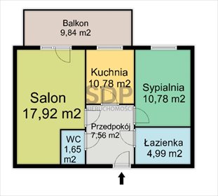 mieszkanie na sprzedaż 49m2 mieszkanie Wrocław, Fabryczna, Pilczyce, Maślicka