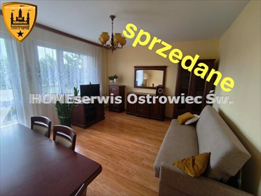 Atrakcyjne 3-pokojowe mieszkanie z balkonem i wyposażeniem mieszkanie Ostrowiec Świętokrzyski