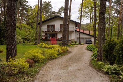 Wyjątkowy dom 267m2 z widokiem na las w Magdalence dom Magdalenka