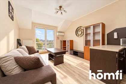 Dwupokojowe mieszkanie 45 m² z balkonem i klimatyzacją (Wrocław Krzyki) mieszkanie Wrocław, Krzyki, Racławicka