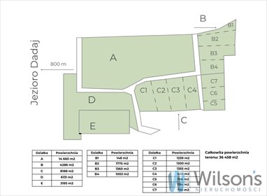 działka na sprzedaż 14660m2 działka Rukławki