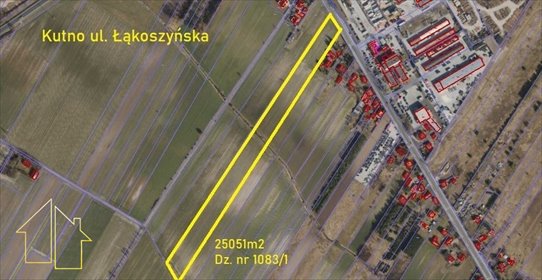 Do sprzedania działka pod zabudowę 20 domów w Kutnie działka Kutno, Łąkoszyńska