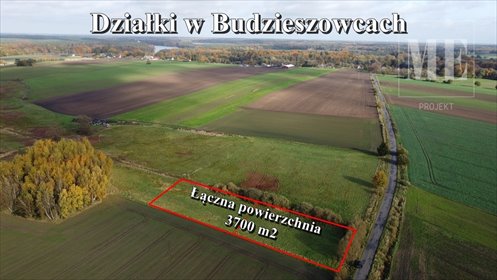działka na sprzedaż 3700m2 działka Budzieszowce