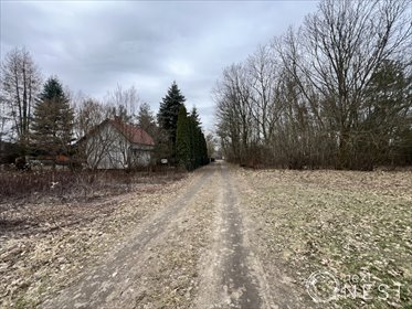Działka pod zabudowę w Krępie, las, media, 1200 m2 działka Krępa
