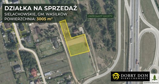 Unikalna działka 3005 m² w Sielachowskim - polecam działka Sielachowskie