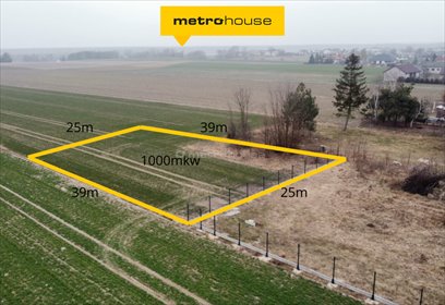 działka na sprzedaż 1000m2 działka Zatory