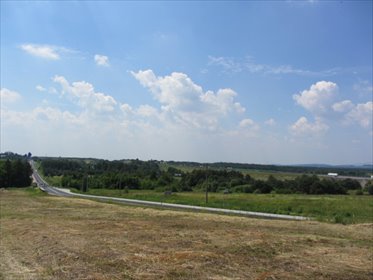 Działka budowlana 773 m² (media, widoki, blisko autostrady) działka Myszkowice, Słoneczna