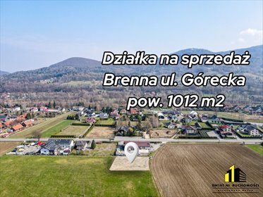 działka na sprzedaż 1012m2 działka Brenna