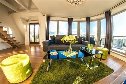Nowoczesny dwupoziomowy apartament z panoramicznym widokiem zapraszam mieszkanie Kraków, Stare Miasto, Kazimierz