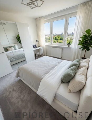 Dwupokojowe mieszkanie z balkonem na Bemowie, 42 m2 mieszkanie Warszawa, Bemowo, Borowej Góry