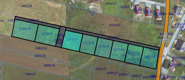 działka na sprzedaż 992m2 działka Rudziczka, Wąska