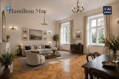Polecam przestronny 6-pokojowy apartament 207 m² w sercu Krakowa mieszkanie Kraków, Stare Miasto, św. Gertrudy