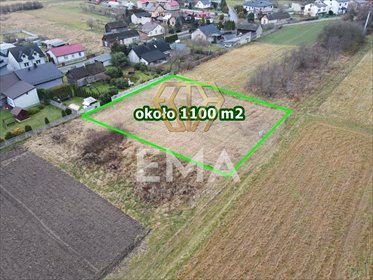 Działka pod dom w Rzerzęczycach, 1100 m², media, spokojna okolica działka Rzerzęczyce, Pogodna