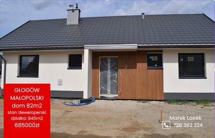 dom na sprzedaż 99m2 dom Głogów Małopolski