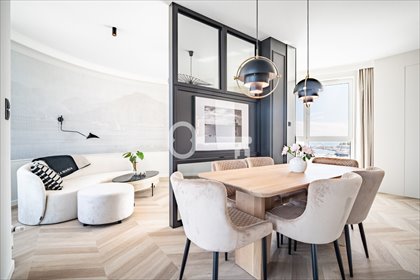 Nowoczesny apartament z widokiem na Zatokę, 4 pokoje mieszkanie Gdynia, Śródmieście, św. Piotra